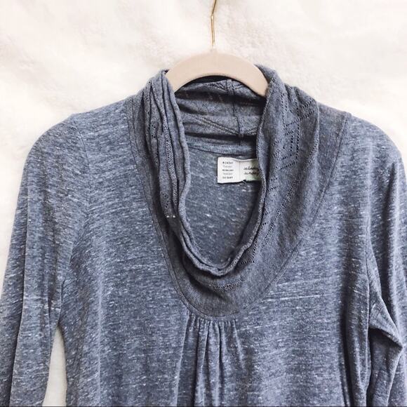 Saturday Sunday Light Gray Turtle Top - Picture 2 of 9